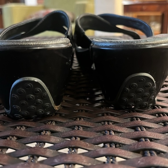 Cole Haan Nike Air black slip on sandals size 8 - Picture 6 of 12